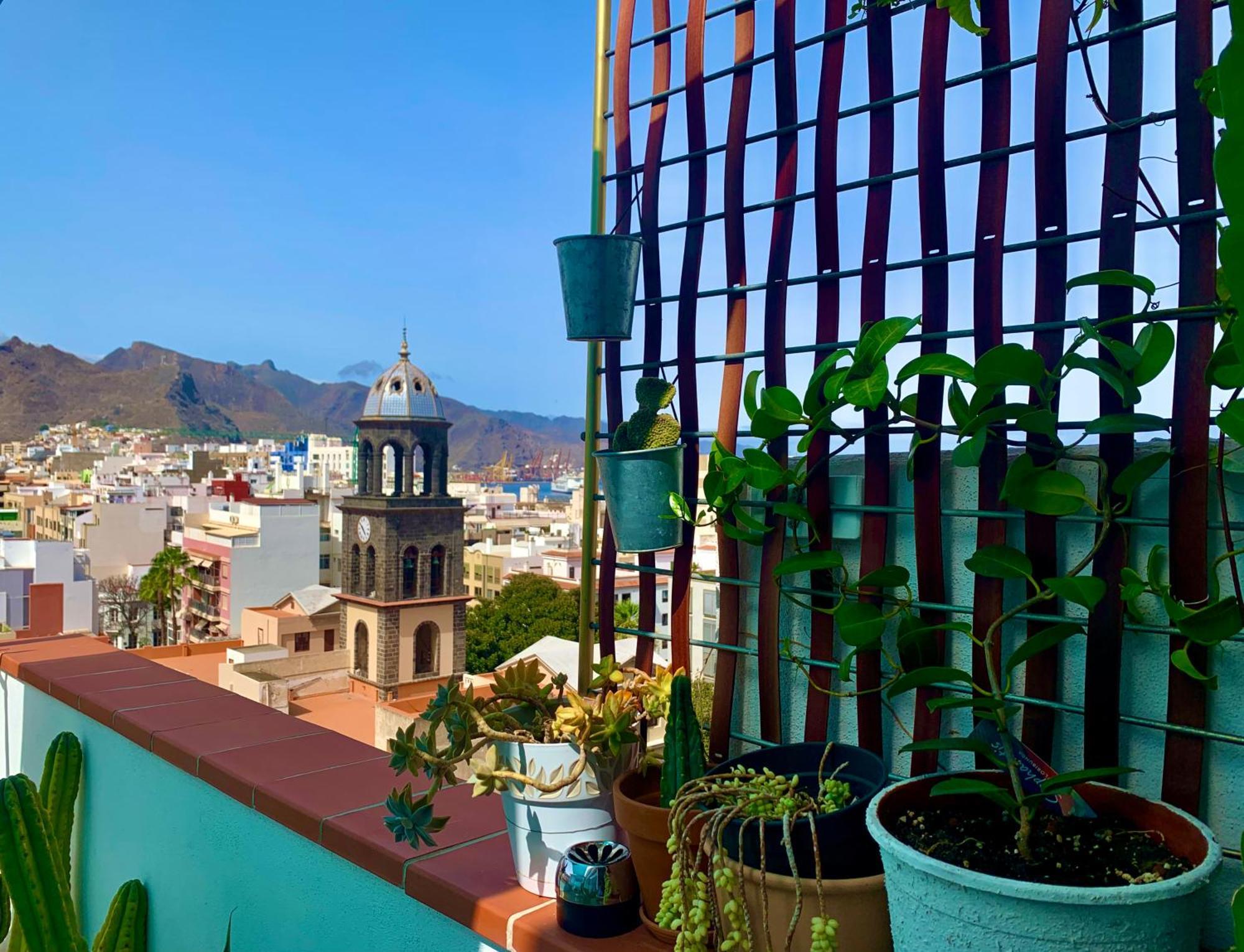 شقة Atico Con Terraza, Vistas Panoramicas Y Parking سانتا كروز دي تينيريف المظهر الخارجي الصورة