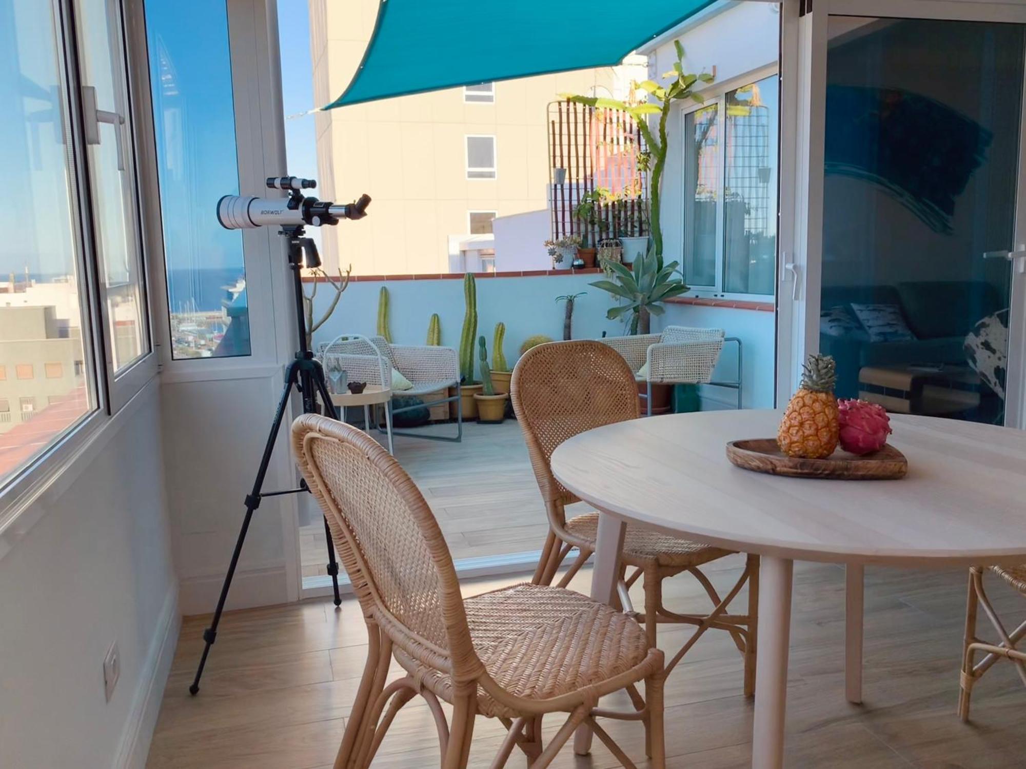 شقة Atico Con Terraza, Vistas Panoramicas Y Parking سانتا كروز دي تينيريف المظهر الخارجي الصورة
